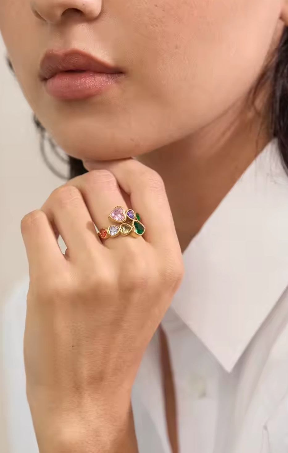 Cœur Soléa | Bague Ouverte Ajustable

Apportez une touche de douceur et d’élégance à votre main avec Cœur Soléa, une bague ouverte réglable ornée d’un cœur délicat en zircon cubique. Sa finition dorée brillante et son design minimaliste en font un bijou chic et tendance, parfait pour toutes les occasions.

L’anneau ajustable s’adapte facilement à différentes tailles de doigt, pour un confort optimal au quotidien. À porter seule pour un look raffiné ou en accumulation pour un style plus audacieux.

