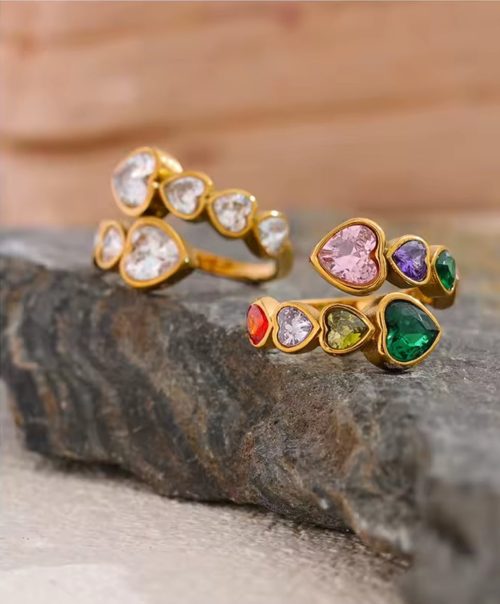 Cœur Soléa | Bague Ouverte Ajustable

Apportez une touche de douceur et d’élégance à votre main avec Cœur Soléa, une bague ouverte réglable ornée d’un cœur délicat en zircon cubique. Sa finition dorée brillante et son design minimaliste en font un bijou chic et tendance, parfait pour toutes les occasions.

L’anneau ajustable s’adapte facilement à différentes tailles de doigt, pour un confort optimal au quotidien. À porter seule pour un look raffiné ou en accumulation pour un style plus audacieux.