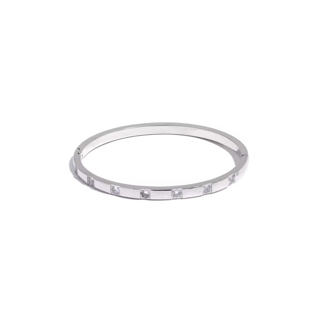 Ritta | Bracelet jonc strass scintillants