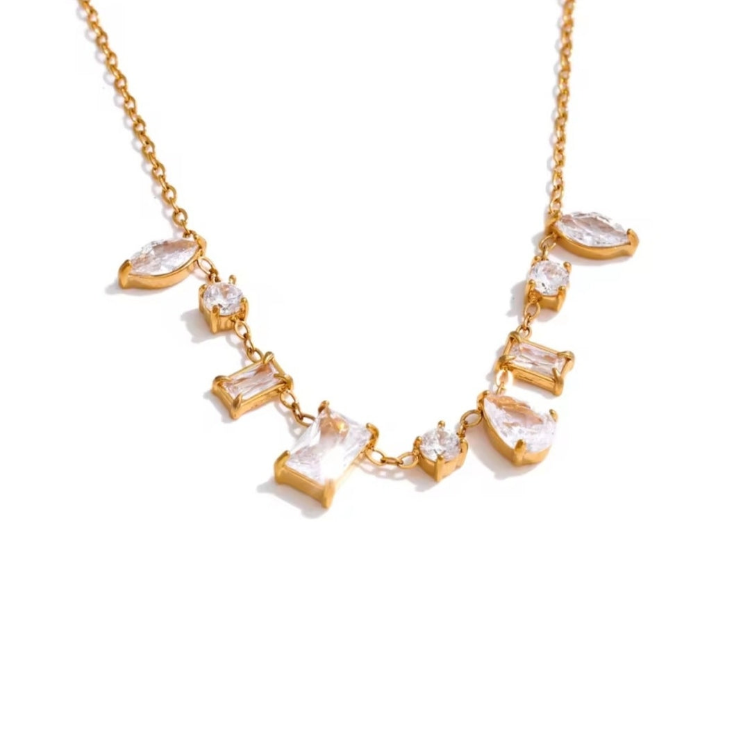 Marine | Iridescent Light Pendant Necklace