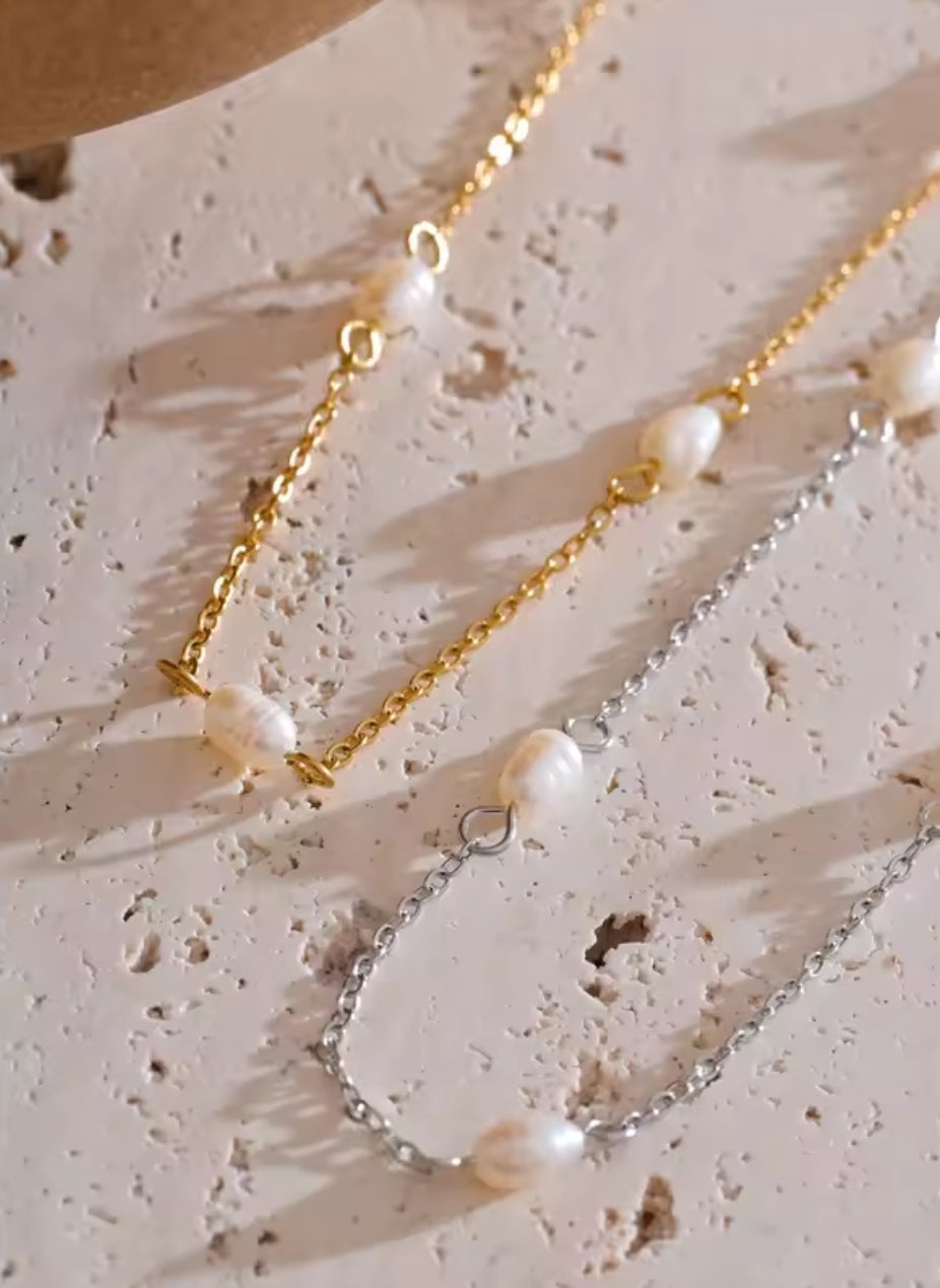 Nuance | Collier perle éclat minimaliste