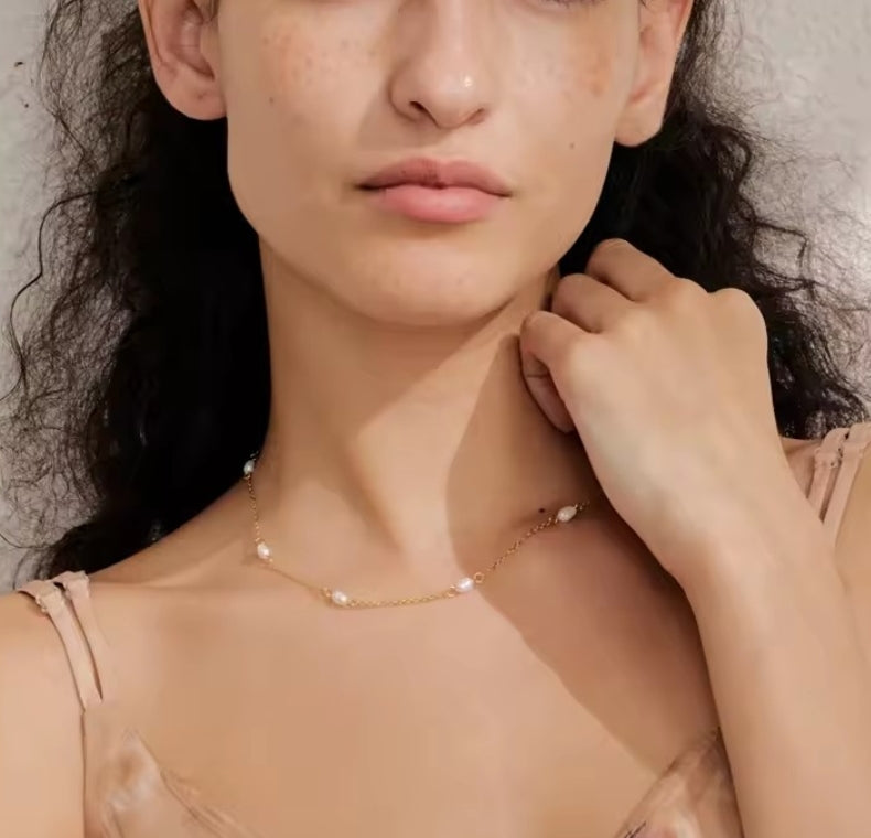 Nuance | Collier perle éclat minimaliste
